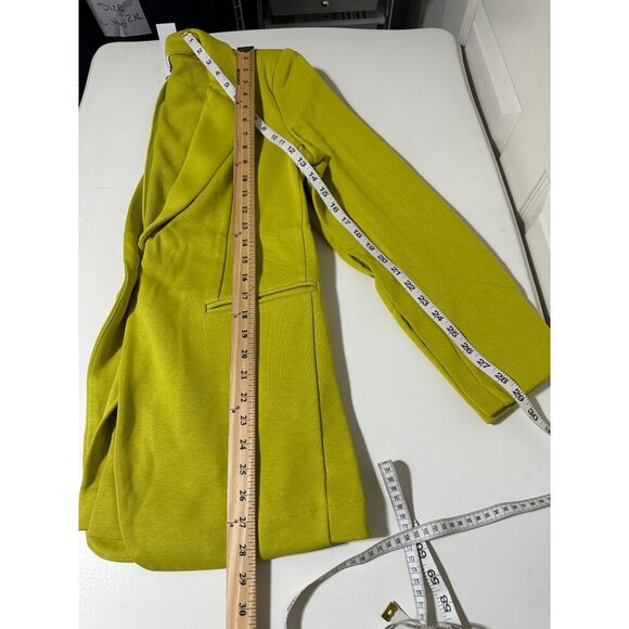 Terea Women's Amora French Terry Blazer Citronelle size M NWT - Picture 5 of 6